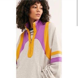 Free people / color me rad / brand new pullover